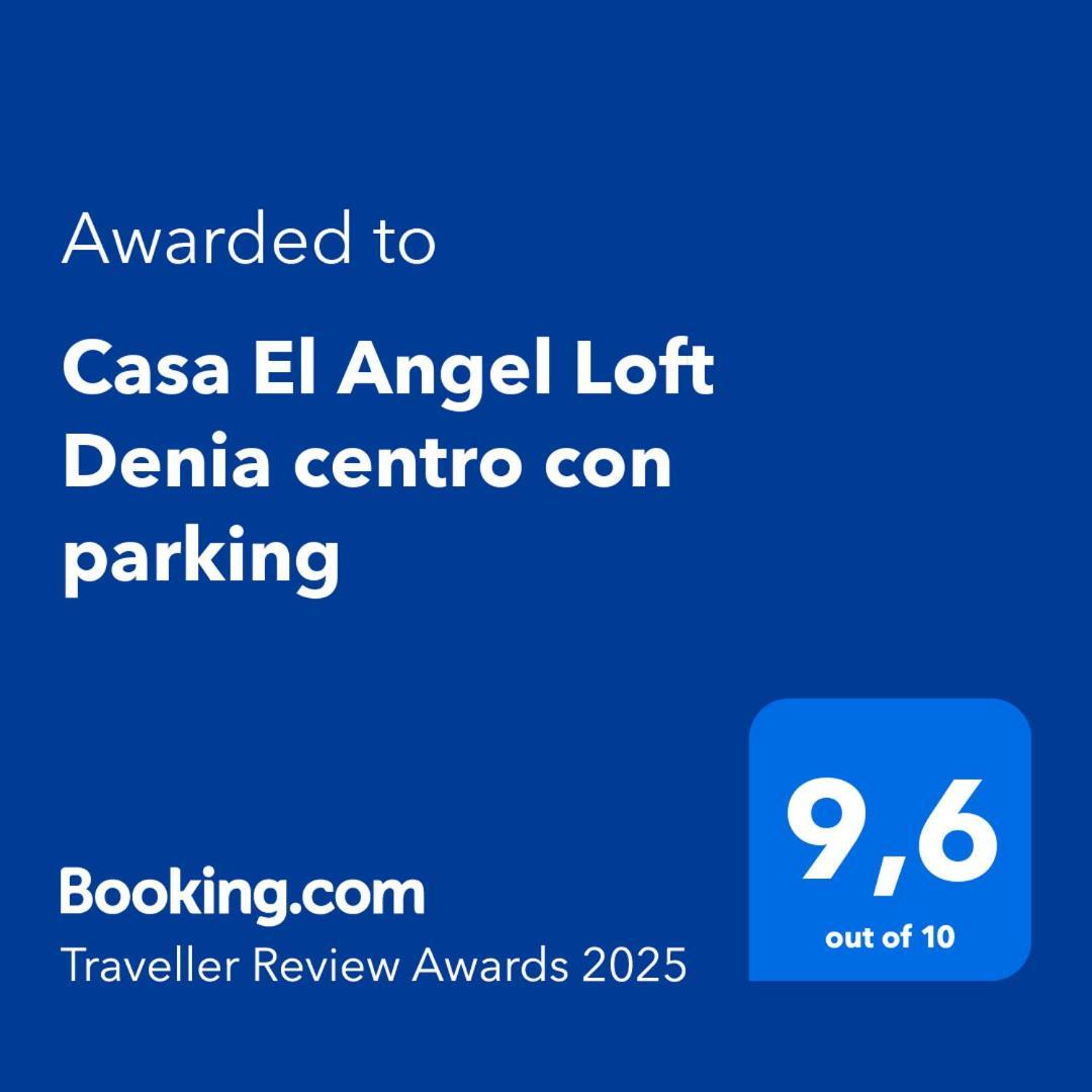 Casa El Angel Loft Denia Centro Con Parking 아파트 외부 사진